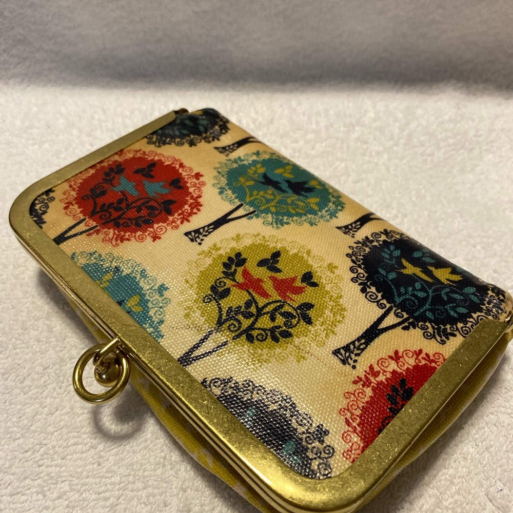 Fossil Birds Women's Kisslock Make-up Bag - Picture 3 of 3